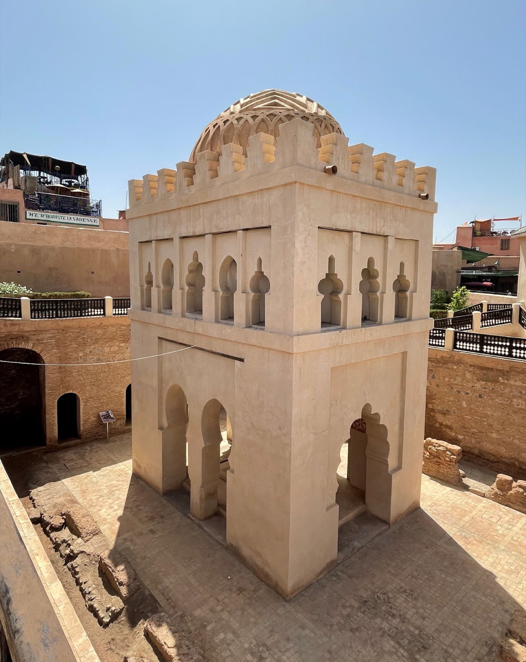 Almoravidische Koubba, Marrakesch